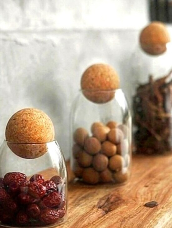Wondrwood Other - NWT Wondrwood tapered cork & glass storage jars 3